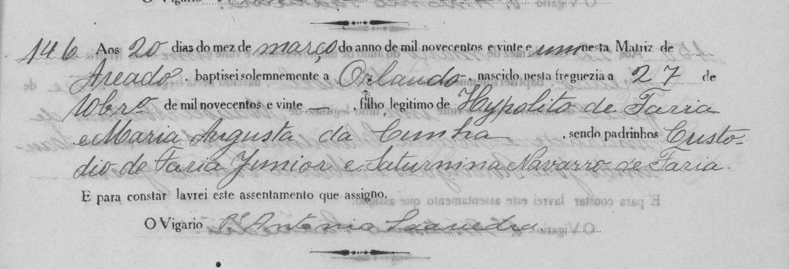 Batismo de Orlando